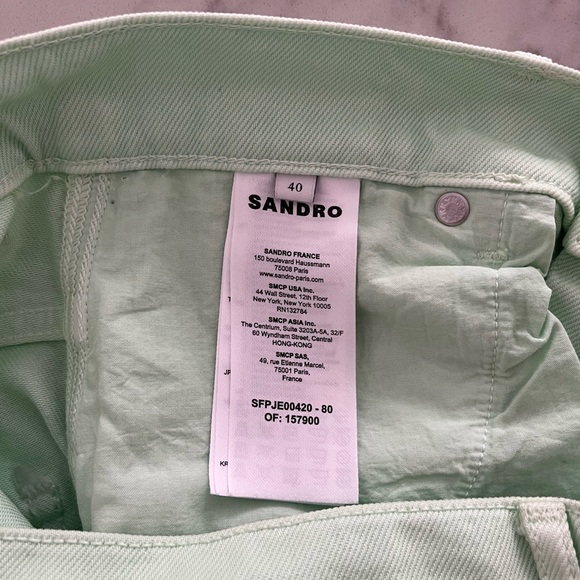 Sandro wide leg high rise jeans - Picture 13 of 15